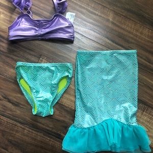 Little mermaid swim suit